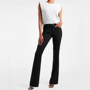 NWT Express Mid Rise Black Bootcut Jeans.  Size 0R